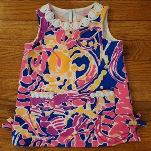 Girls Lilly Pulitzer Little Lilly Classic Shift Catch and Release Dress